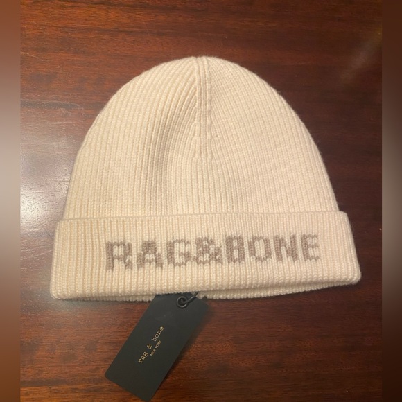 NWT rag & bone Women’s Margo Beanie Wool Winter Warm Gift Stocking Stuffer - Picture 5 of 9